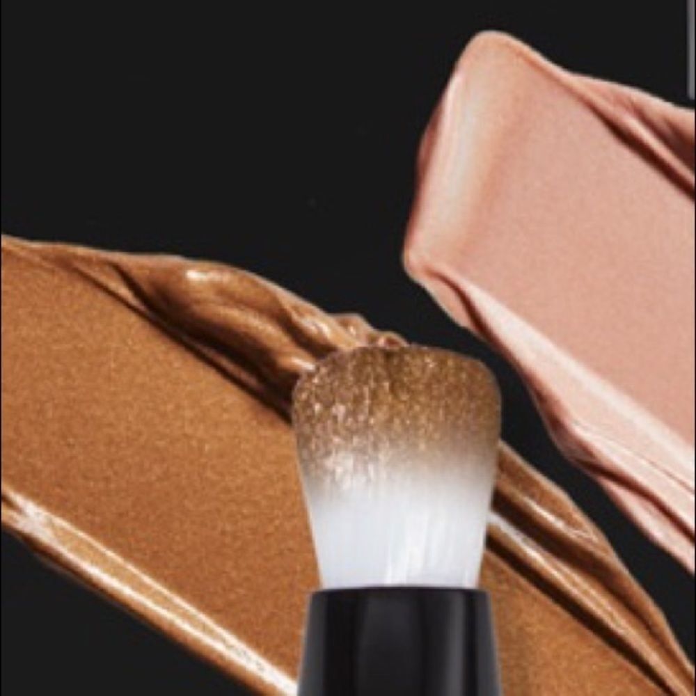 Karl Lagerfeld+ModelCo Liquid Strobing Pen Bronze NWT - Picture 2 of 7
